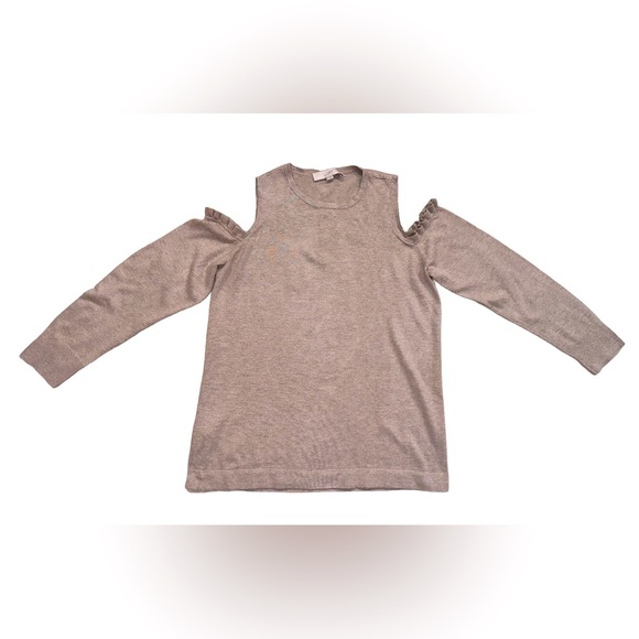 LOFT cold shoulder sweater women’s size large - Picture 3 of 15